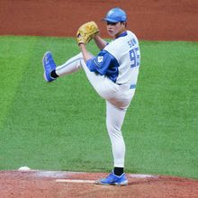 日職/孫易磊5局無失分　休息區大玩「水壺龍捲風」逗笑球迷