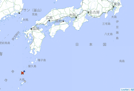 吐噶喇列島近海11天震736次！鹿兒島再爆規模4.3地震
