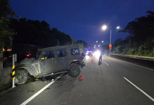 漢光演習又出事「阿兵哥血流滿面」！輕型戰術輪車自撞3人輕重傷