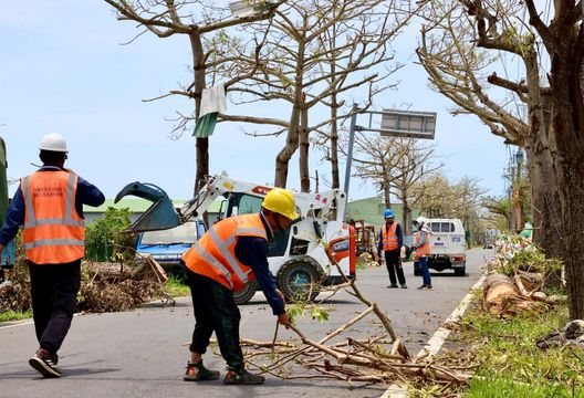 丹娜絲颱風重創家園　勞動部臨時工三大措施上路