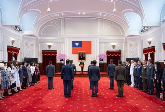賴清德主持將官晉升　肯定漢光演習但須檢討策進作為