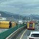台65線北向「垃圾車翻覆」！釀全線封閉「塞到不能動」