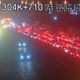 國1麻豆路段翻車車禍　北向車道塞爆回堵3KM