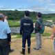丹娜絲颱風逼近　陳其邁視察大樹光電濫墾山頭備戰