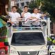 蔣萬安、羅智強南下力挺！陪同廖偉翔車隊掃街反惡罷