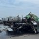 台84線重大車禍！碎裂變形「車頭下半不見」全線封閉