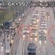 國10 仁武段追撞車禍　1車翻覆側躺內車道