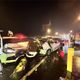 大雷雨釀禍？國1銅鑼段「8車撞一團」1女命危、變形現場直擊