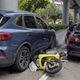 影/北市無照男毒駕連撞6車　醫院廁所丟毒菸彈警抓包