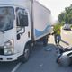 金門重大車禍！8旬男騎士左轉遭貨車撞飛　送醫不治