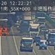 國1中壢服務區交流道火燒車！「全面燃燒」嚴重回堵
