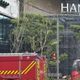 台中漢神洲際工地電梯驚魂　2工人受困半小時獲救