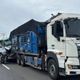 國道3號砂石車追撞大貨車駕駛送醫　一度回堵4公里