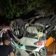 新竹湖口嚴重車禍！轎車撞電桿翻覆慘釀1死2傷