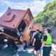 影/台2線貢寮段3大型車追撞　貢寮至頭城雙向交通中斷