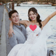 恭喜！舞陽宣布結婚　巴黎鐵塔旁放閃辣妻「浪漫婚紗照」曝光