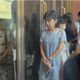影/柯文哲北院開羈押庭小草聲援　陳珮琪面露擔憂