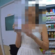 影/質疑豆漿遭開封！台中女超商內「開直播」　咆哮鬧事半小時