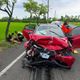 台南嚴重對撞車禍！車頭全爛1命危2傷　車內搜出毒品