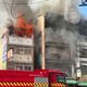 影/危！屏東市「農藥行大規模爆炸狂燃」已燒3棟