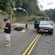 19歲騎士台3線直衝撞上對向休旅車　手骨折血流如注送醫