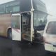豪雨致災！五楊高架3大小車撞一團　國光客運還滿載乘客