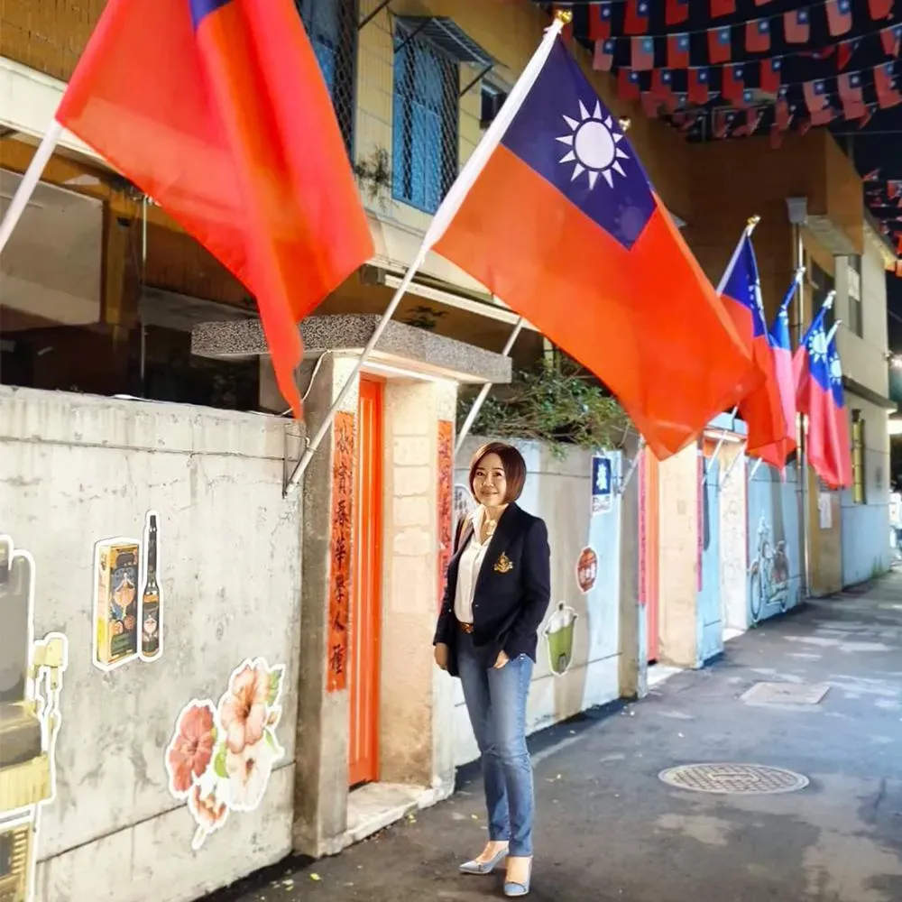 于美人表態罷免會挺身而出。（圖／擷取自于美人臉書）