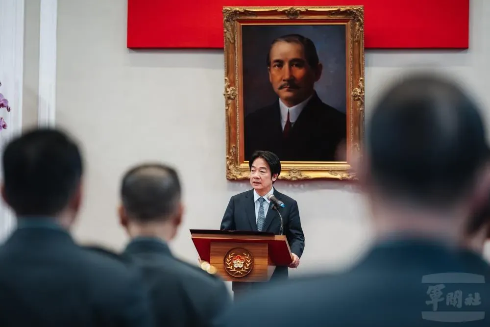 賴總統強調，軍隊應以人為核心，增強保防和防衛能力，充分展現現代軍隊的效能。（圖／軍聞社）
