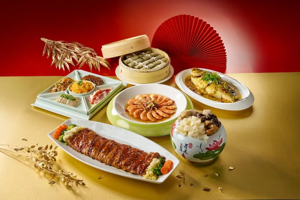 福容購線上購輕鬆購買，圍爐不必忙碌，在家也能享受星級年菜。（圖/福容大飯店提供）