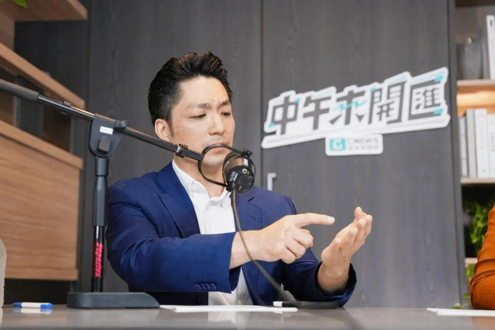 台北市長蔣萬安27日接受《中午來開匯》節目主持人黃光芹專訪。（圖／匯流新聞網提供）