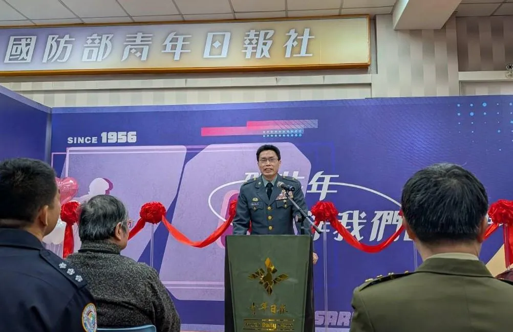 即將退伍的張維新少將。(圖/宋玉寧攝)