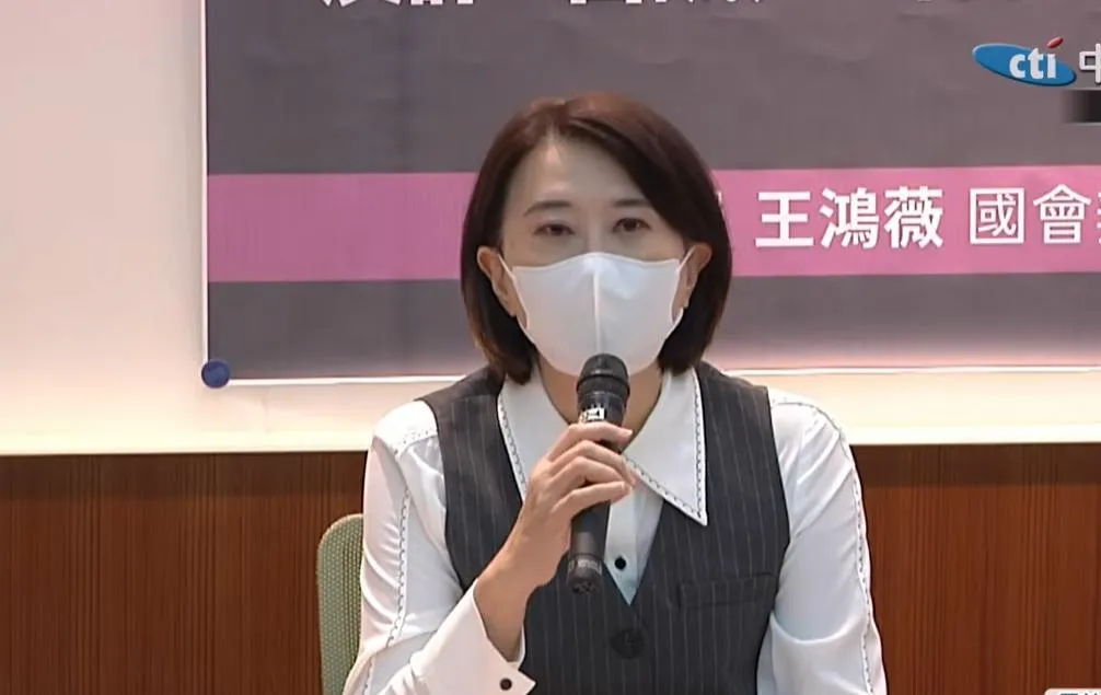 王鴻薇示警告誡戶制度有重大漏洞(攝自中天新聞)