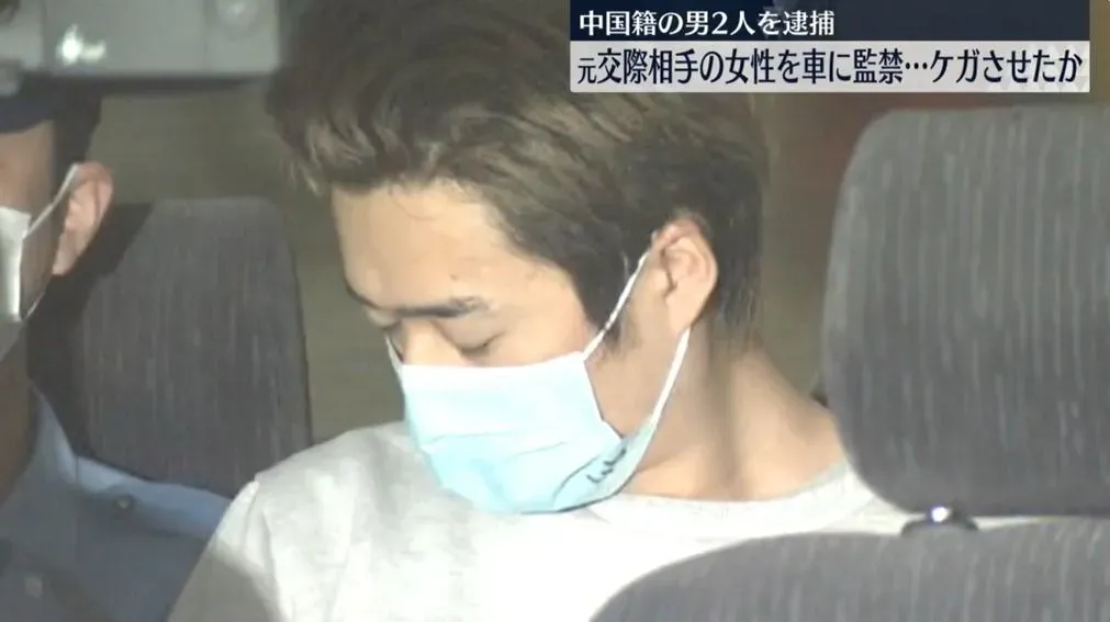 29歲大陸嫌犯張偉7日被東京警方移送。（圖／翻攝NNN）