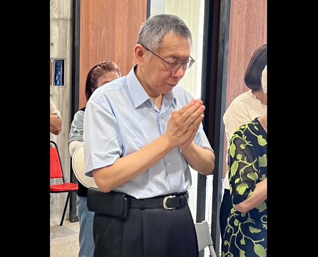 柯文哲祭父。（圖／翻攝陳佩琪臉書）