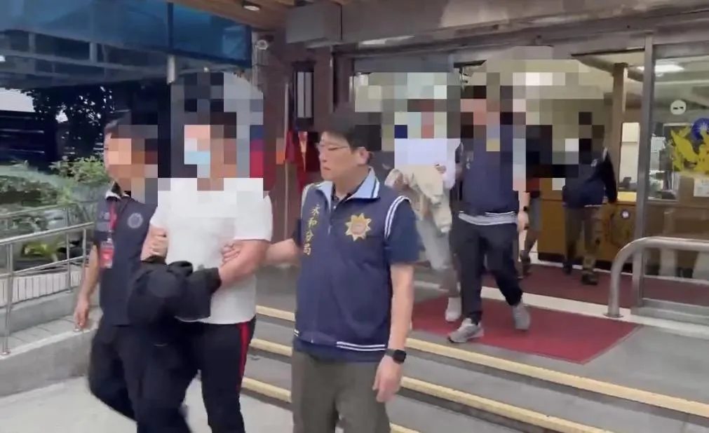 警方陸續查獲5名涉案嫌犯。（圖／翻攝畫面）