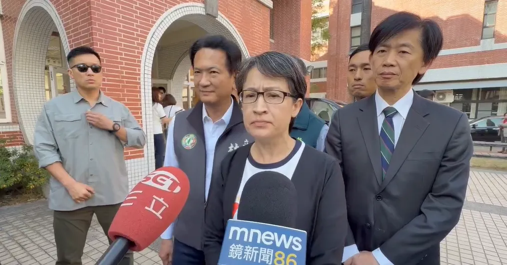 副總統蕭美琴今受訪。（圖/中天新聞）