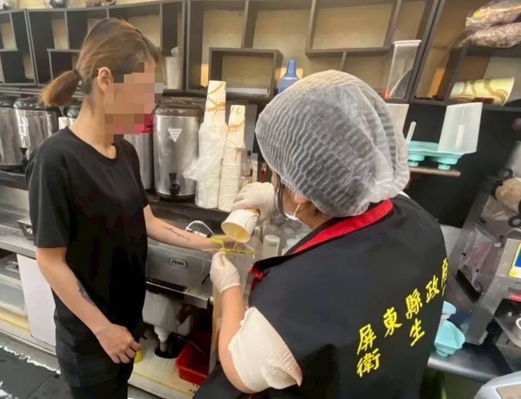 現場稽查照片。（圖／食藥署）