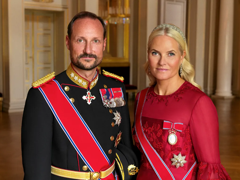 哈康王儲與瑪麗特王儲妃。（圖／翻攝The Royal House of Norway）