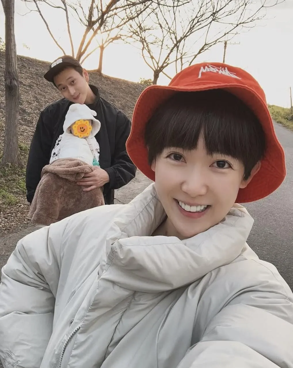 孫可芳和老公劉冠廷愛情長跑15年，婚後育有一名寶貝兒子。（圖／翻攝IG babybean1102）