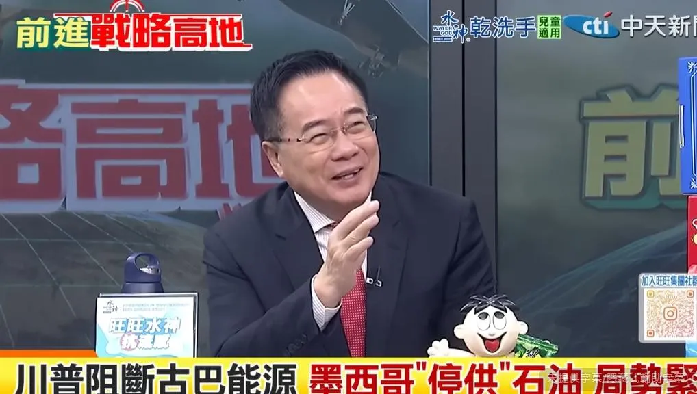 前立委蔡正元。（圖／翻攝《前進戰略高地》）