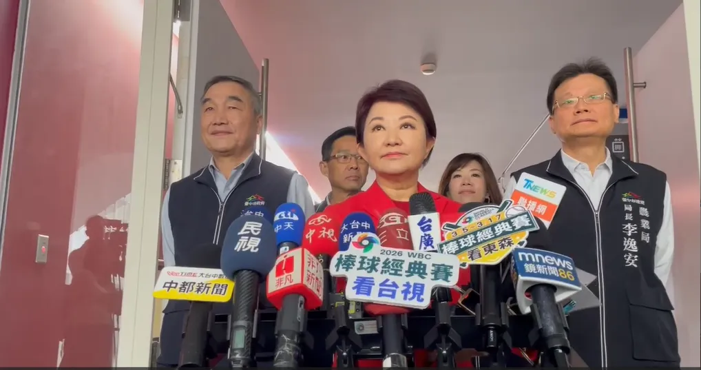 盧秀燕表示，希望這一次，不要再讓中部地區失望，希望賴政府能夠積極回應。（圖/台中市府提供）