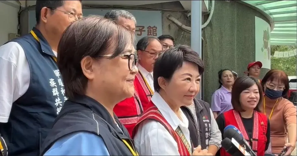 盧秀燕受訪。（圖/台中市府提供）