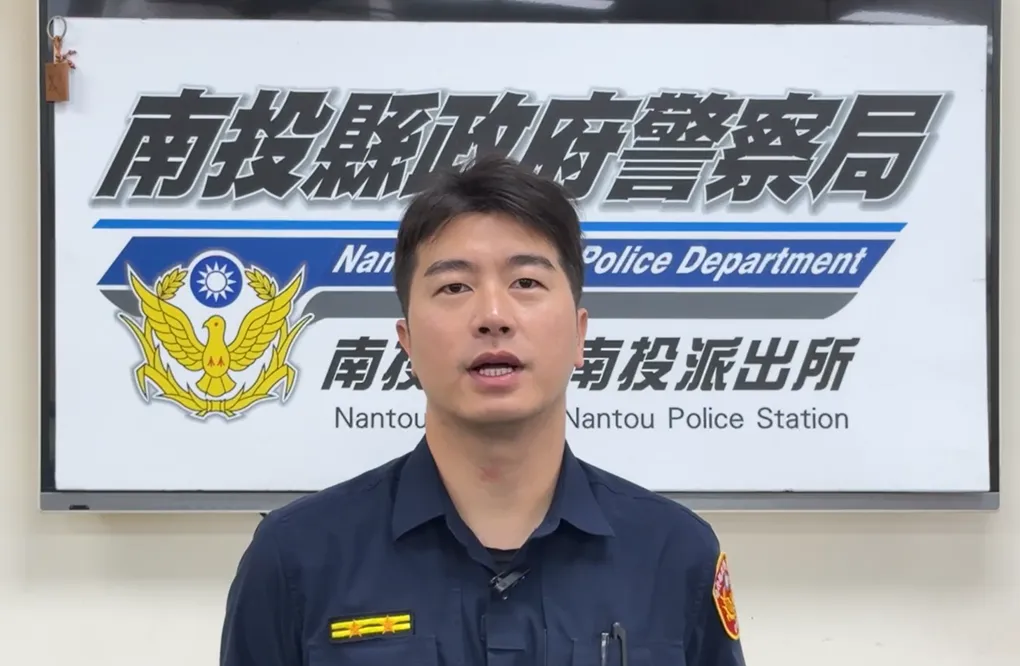南投派出所長陳俊宏說明,依涉犯刑法妨害性隱私與不實影像罪將該男子移送法辦。(圖/翻攝畫面)