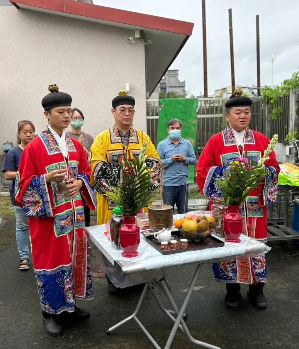 嘉義城隍廟協助嘉市動保收容中心毛孩超度。（圖／翻攝自「綏靖侯-嘉義城隍廟」臉書）