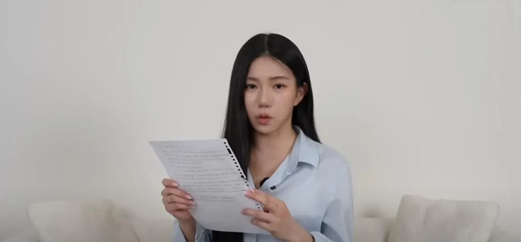 家寧指控Andy在交往期間與不只一位女性有情感及肉體上的出軌行為。（圖／翻攝YT 秘月期POPOO）