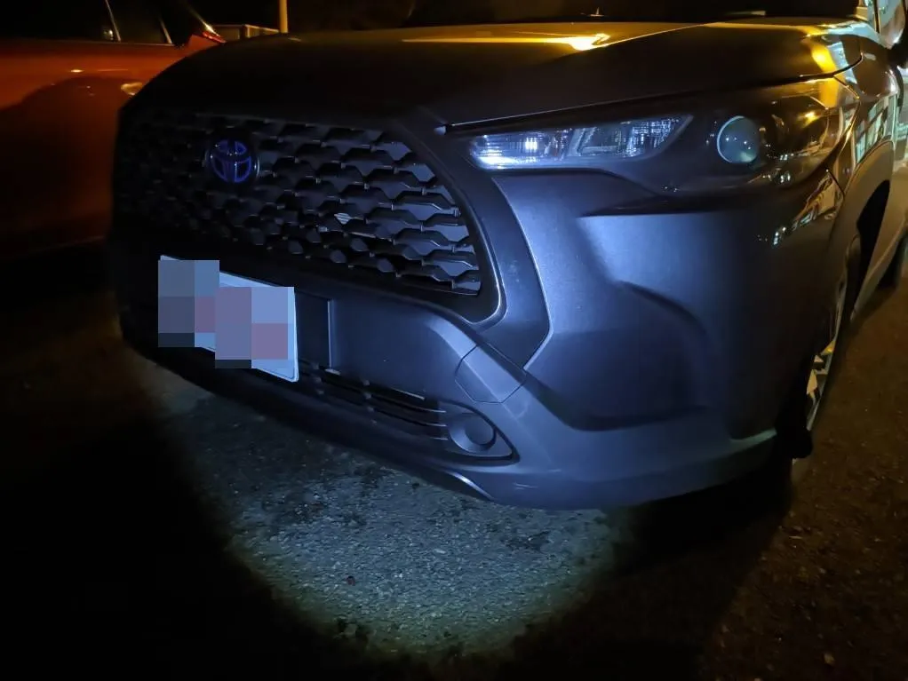受害的車輛共有11輛。（圖／國道警方提供）
