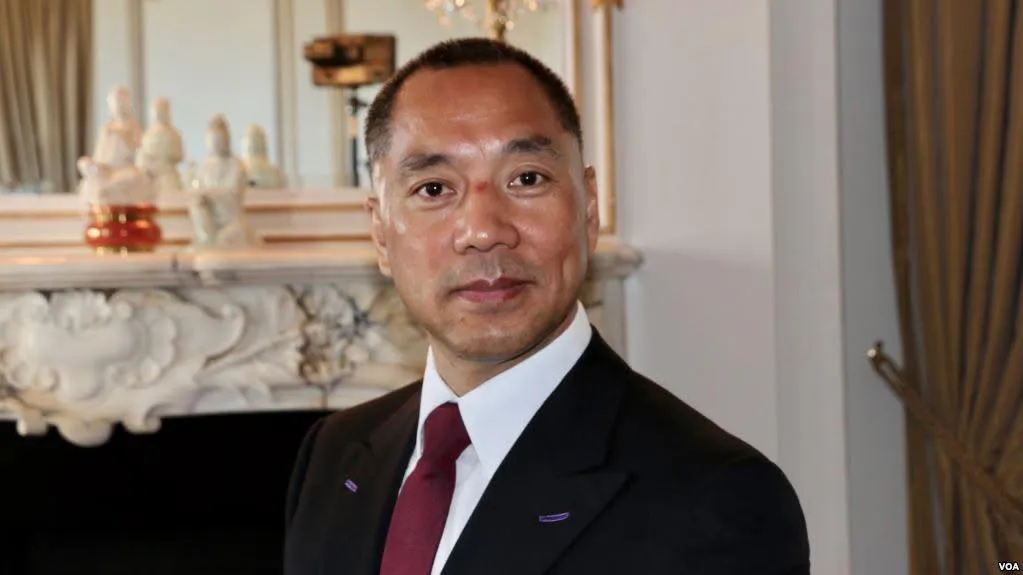 陸富商郭文貴借反共詐騙千人。（圖／翻攝臉書「郭文貴Guo Wengui」）