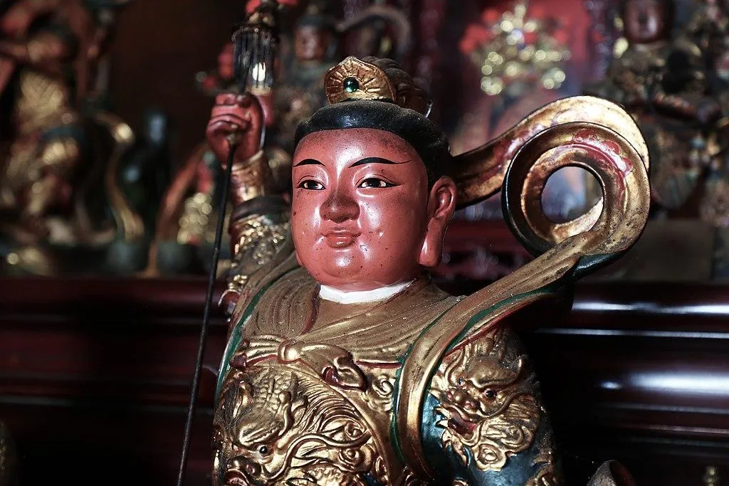 中壇元帥、三太子。(圖/WIKI共享資源,DD63163攝)