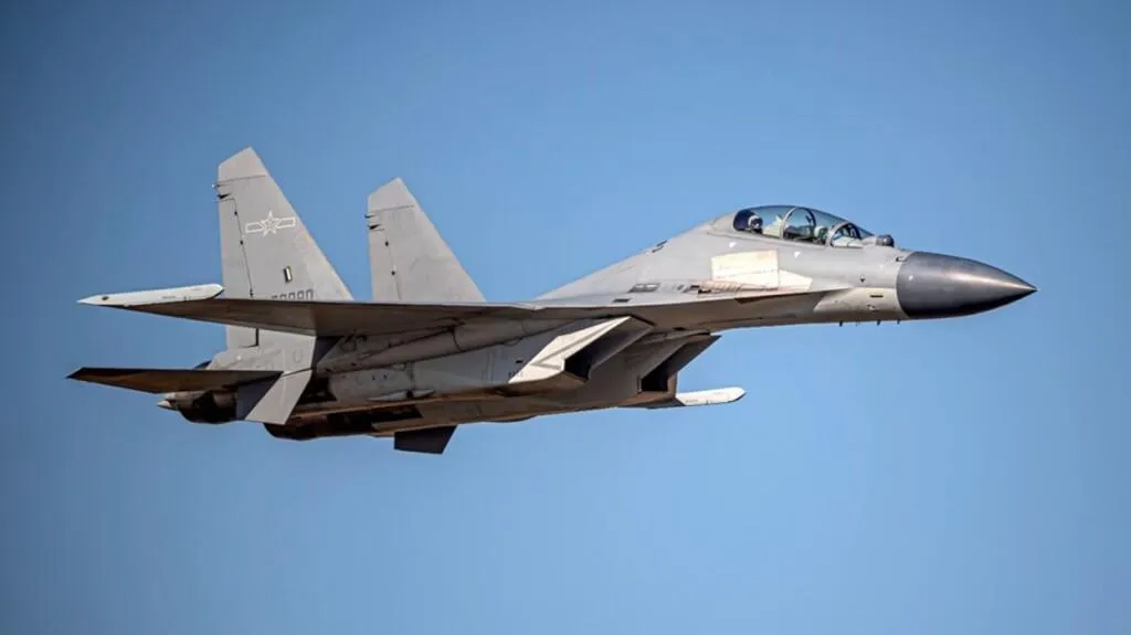 解放軍機。(圖/國防部網頁)