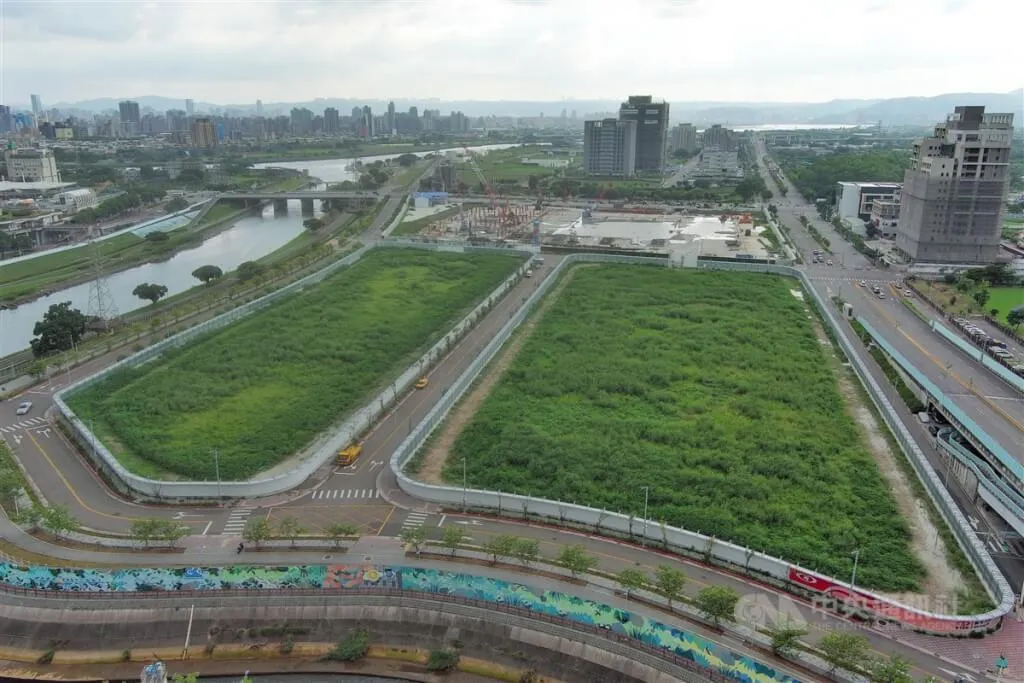 台北市士林區北士科土地。(中央社檔案照)